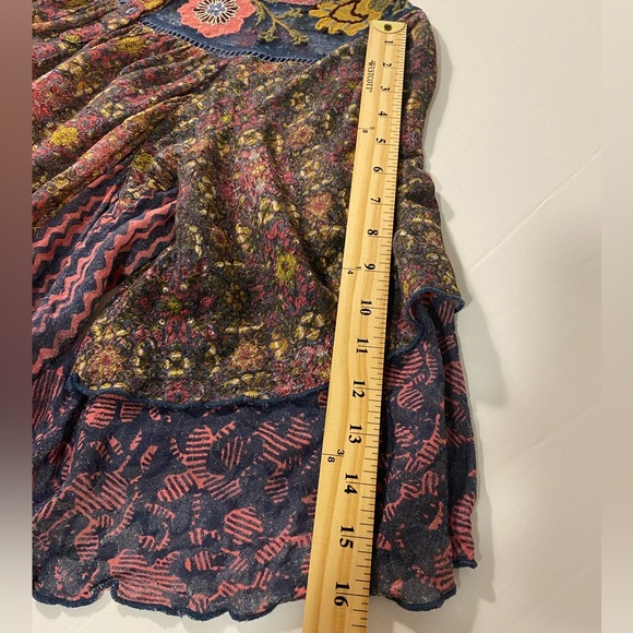 Anthropologie Postmark Ciutadella Embroidered Floral Top - Picture 14 of 15